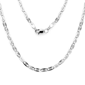 Bars Mariner Silver Chain - Nueve Sterling