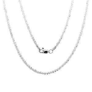 Margarita Silver Chain Necklace - Nueve Sterling