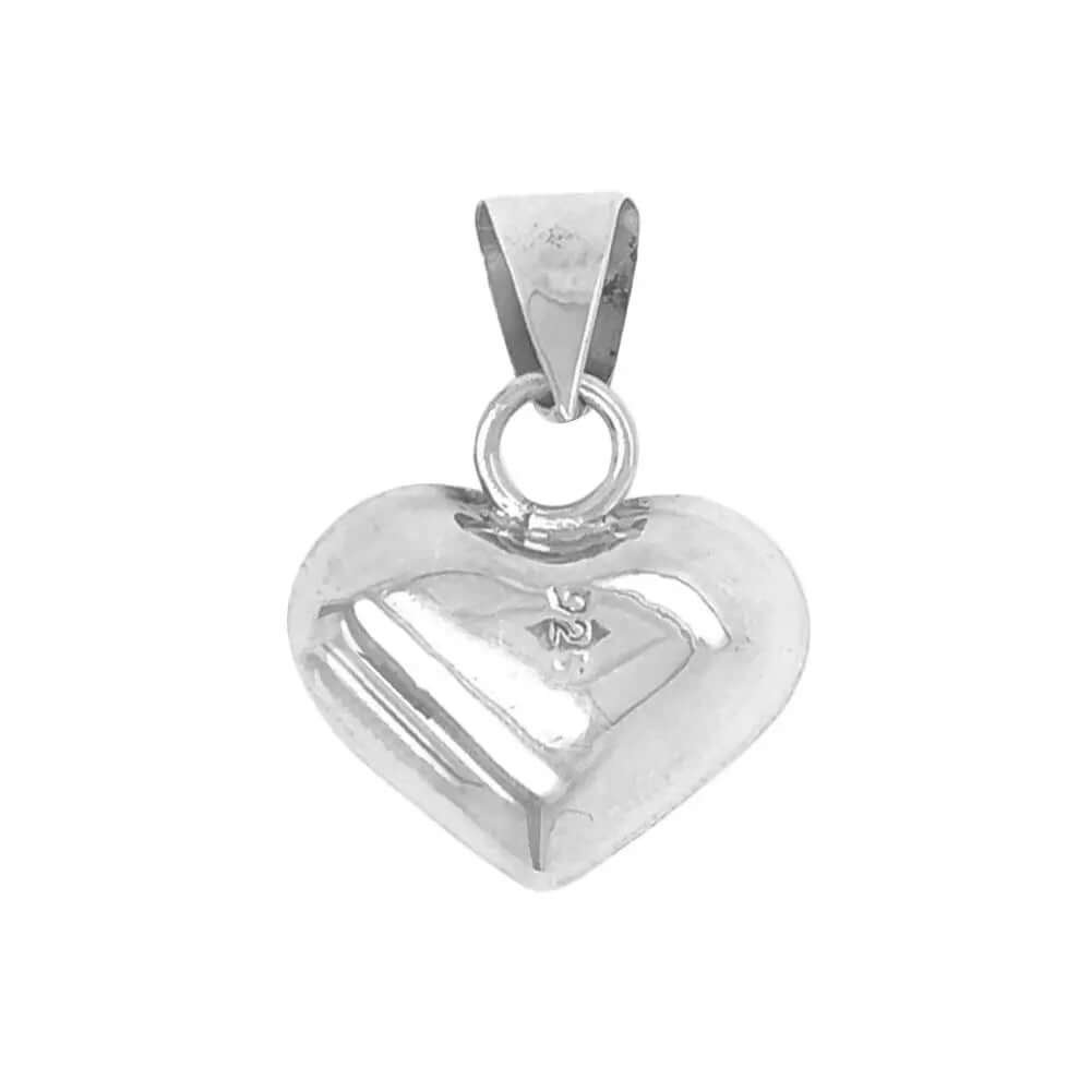 %product Silver Heart Pendant Nueve Sterling