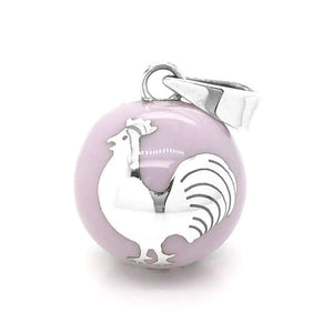 Silver Rooster Caller Pendant - Nueve Sterling