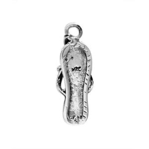 %product Silver Sandal Charm Nueve Sterling