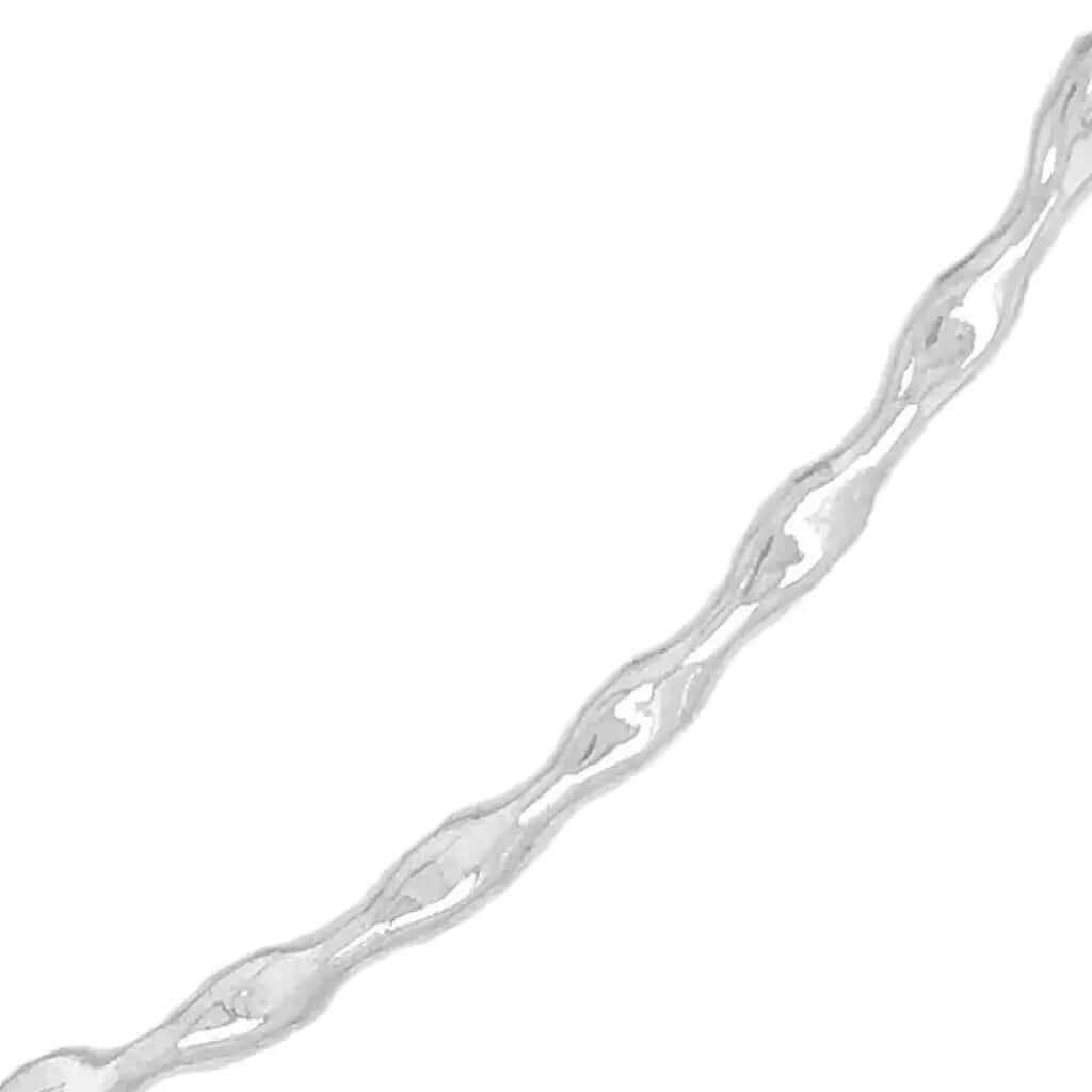 %product Tubular Wavy Silver Choker Nueve Sterling