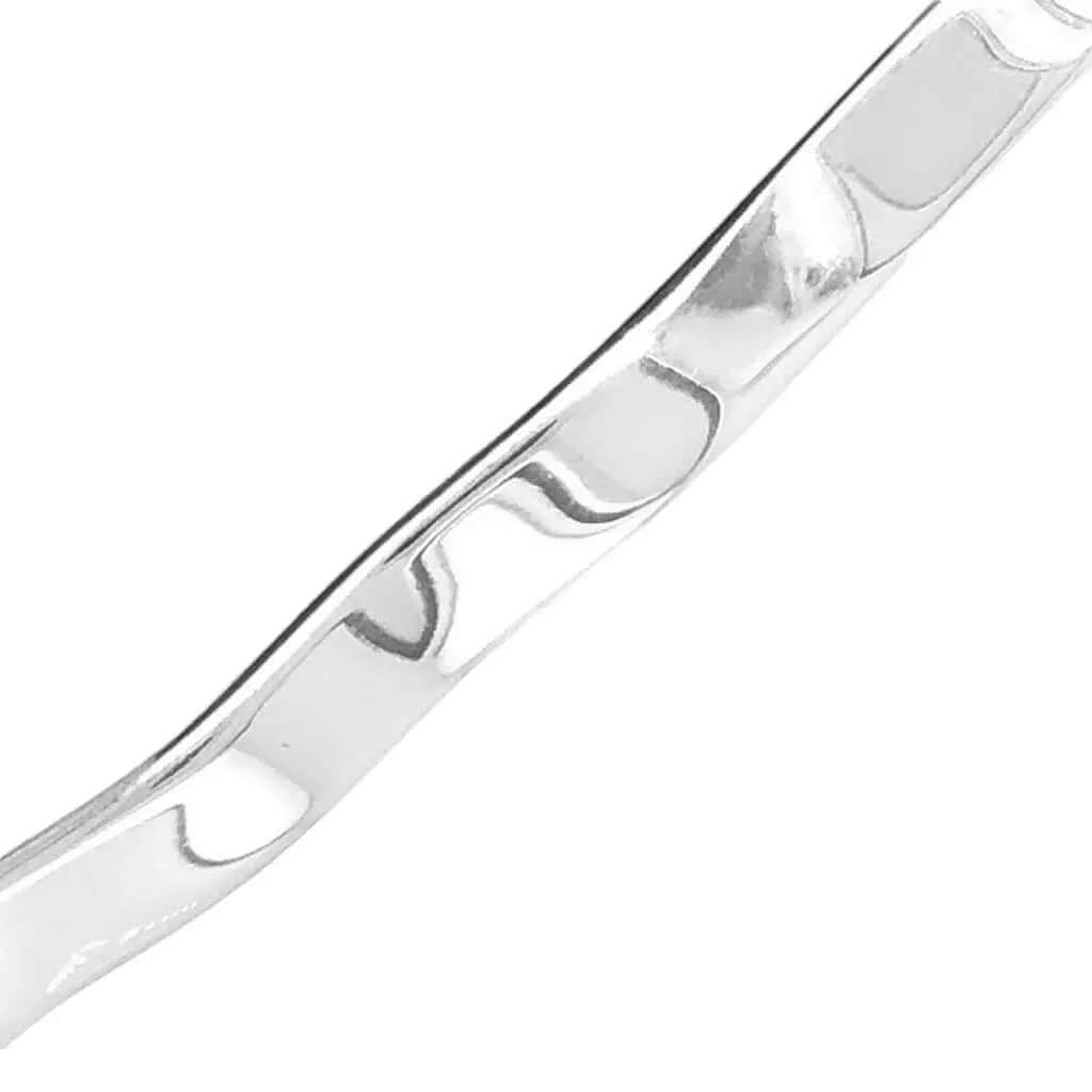 %product Wavy Silver Choker Nueve Sterling