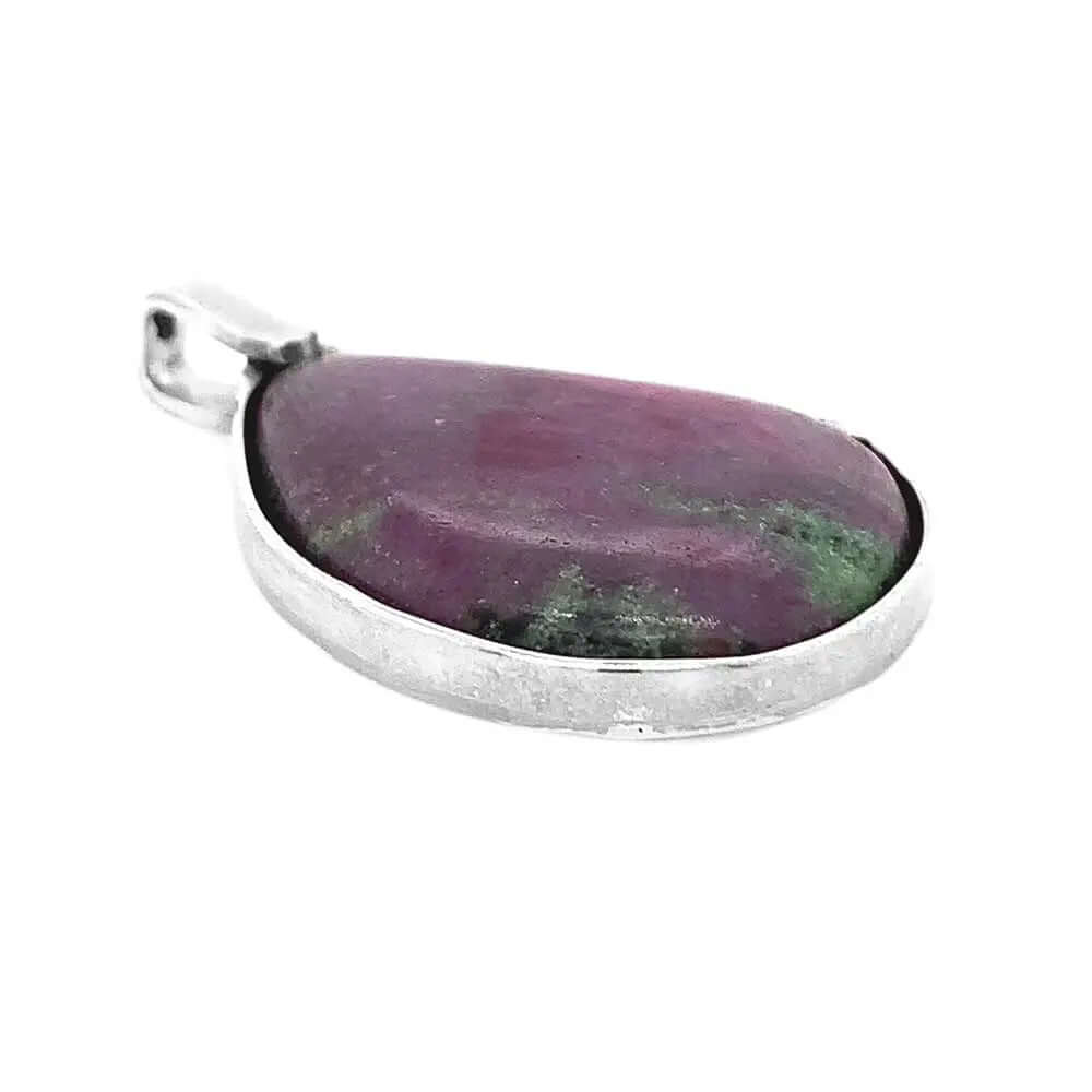 %product Zoisite Silver Pendant Nueve Sterling